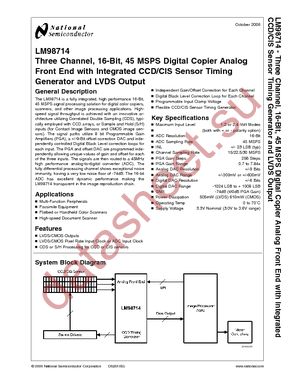 LM98714BCMT/NOPB datasheet  